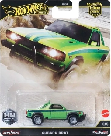 Hot Wheels Premium Subaru Brat – kolekcjonerski model 1:64