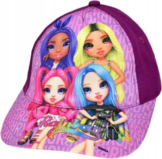 Czapka z daszkiem Rainbow High