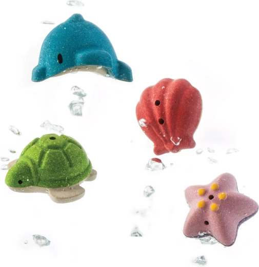 PlanToys zestaw kąpielowy – życie morskie
