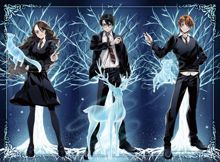 Ravensburger świecące puzzle Harry Potter: Patronus 500 elementów