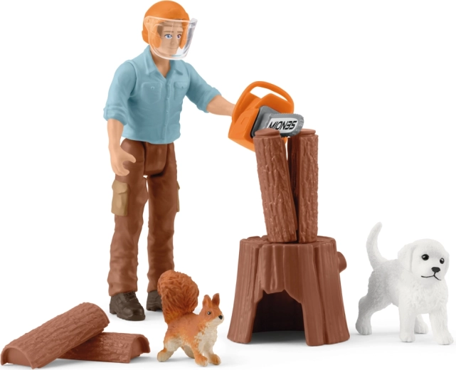 Leśnik – zestaw do zabawy SCHLEICH Pocket Set