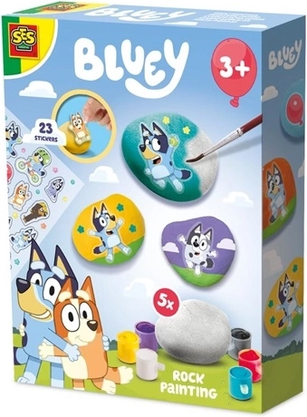 SES Bluey zestaw do malowania kamyków