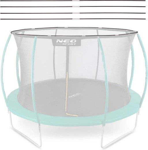 Neo-Sport górny pierścień siatki do trampoliny 252 cm (8 ft), typ C