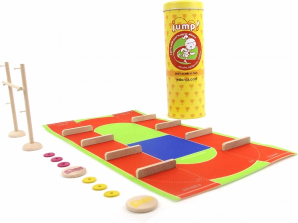 Milaniwood skok! atletyczna gra stołowa z drewna