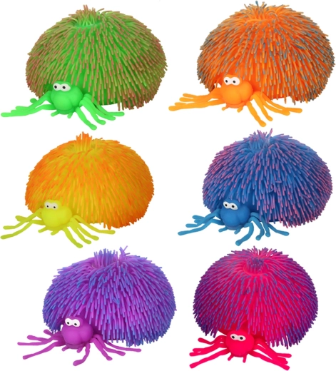 Antystresowa ściskana jeżozwierka pająk 20 cm – różne rodzaje