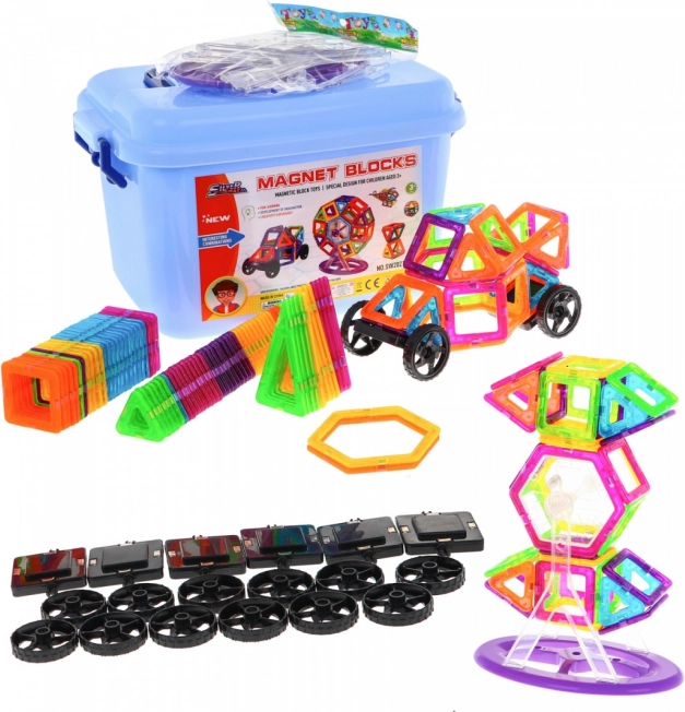 Magnetyczna konstrukcja Giga zestaw 248 części