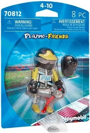 PLAYMOBIL Playmo-Friends kierowca wyścigowy 70812