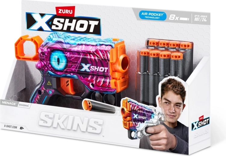 Zasięg do 27 metrów z technologią Air Pocket Dart