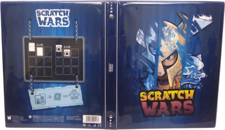 Kieszonki dopasowane do kart Scratch Wars