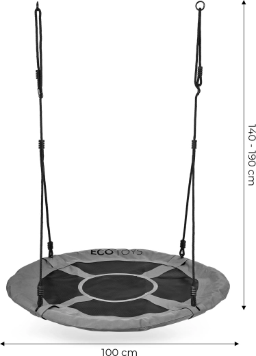 Duże i wygodne siedzisko 100 cm