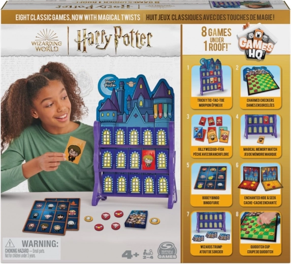 Harry Potter Hogwart pełen gier