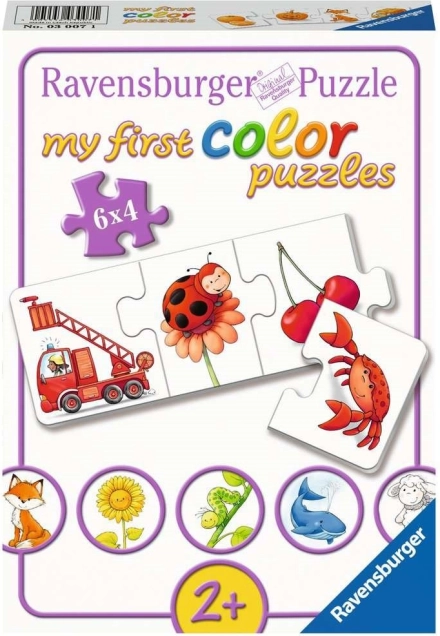 Ravensburger moje pierwsze kolorowe puzzle dla dzieci