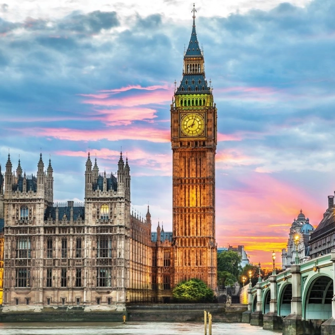 EUROGRAPHICS Puzzle Londyn - Big Ben 1000 elementów