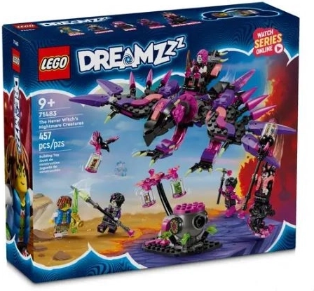 LEGO DREAMZzz 71483 Nigdyczarownica i jej koszmarne stworzenia