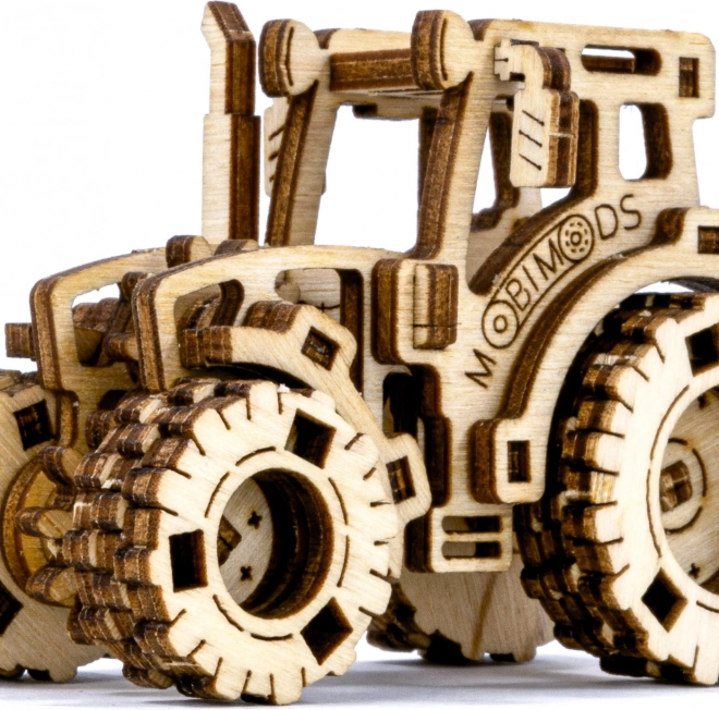 Drewniane puzzle 3D traktor – model Work Horse 1