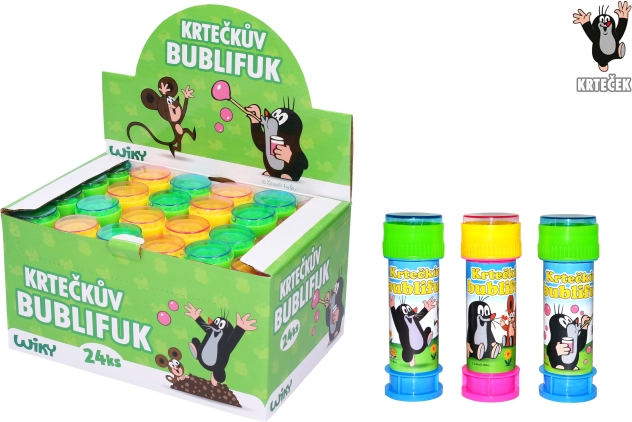 Płyn do baniek mydlanych z Krecikiem 50 ml