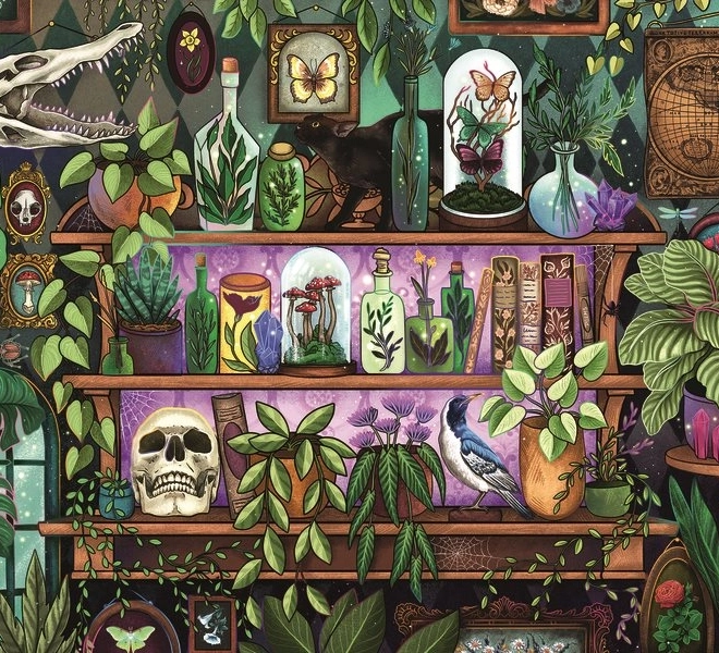 Puzzle Botaniczne Królestwo 2000 elementów