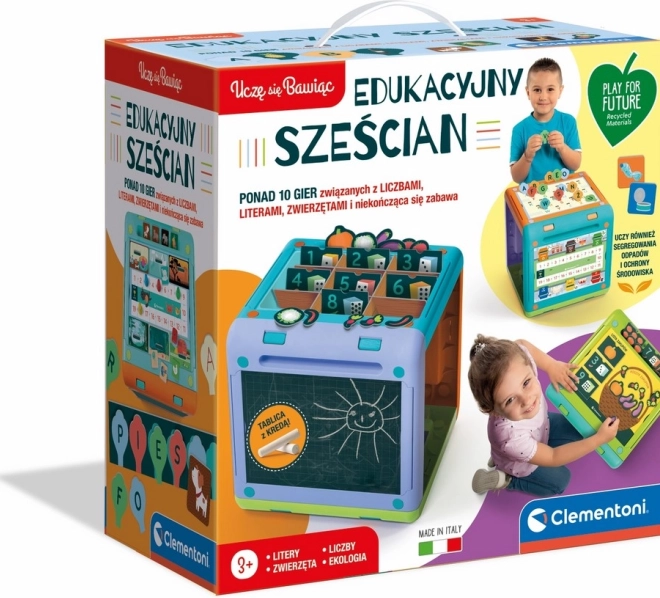Kostka edukacyjna Uczę się przez zabawę Clementoni