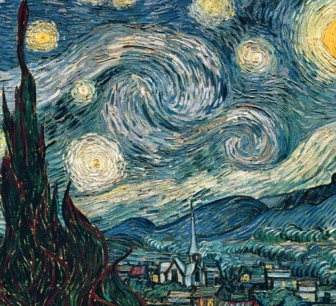 Puzzle Vincent van Gogh: Gwiaździsta noc