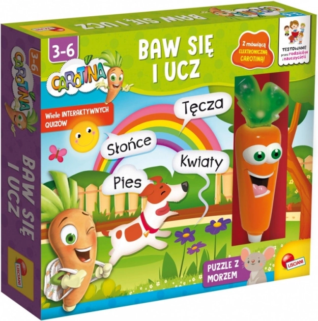 Edukacyjny zestaw Carotina Baw się i ucz