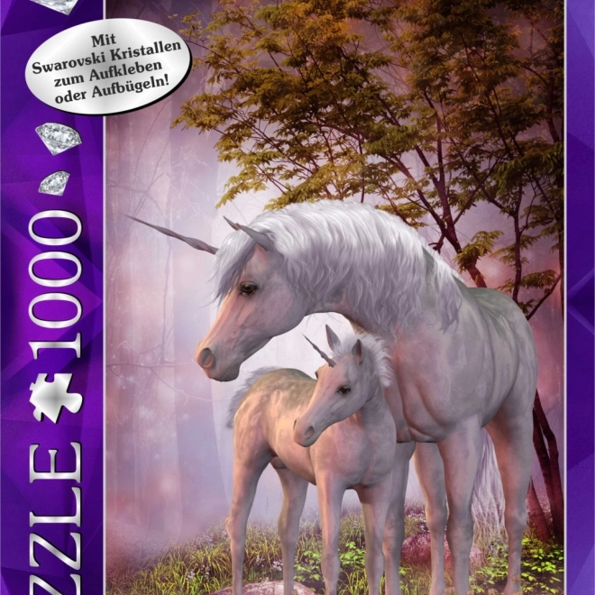Puzzle z kryształkami Swarovskiego Mój wymarzony świat 1000 elementów