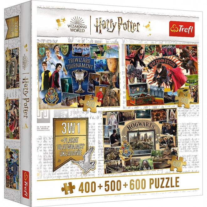 Puzzle Harry Potter Turniej 3w1