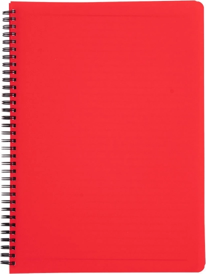 Notes spiralny A4 Classic czerwony