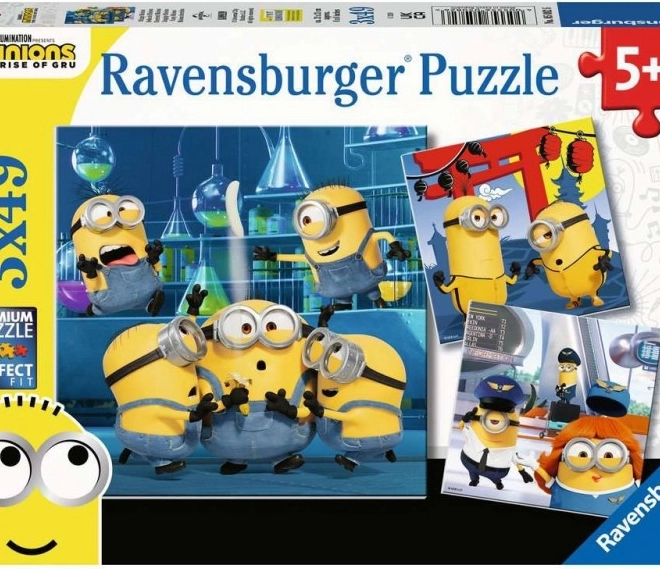 Ravensburger puzzle wesołe Minionki 3 x 49 kawałków