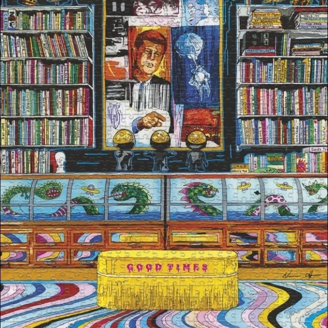 HEYE Puzzle: Pokój z prezydentem - 1000 elementów