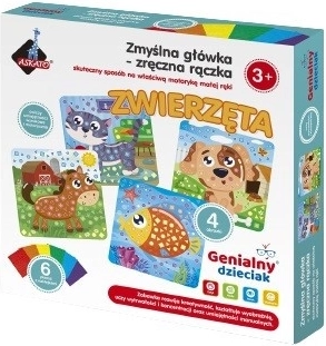 Zestaw Wykrojników Genialne Dziecko Zręczna Rączka - Zwierzęta