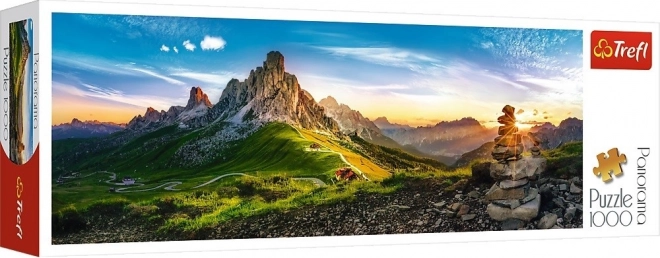 Puzzle 1000 elementów Passo di Giau, Dolomity - Panorama