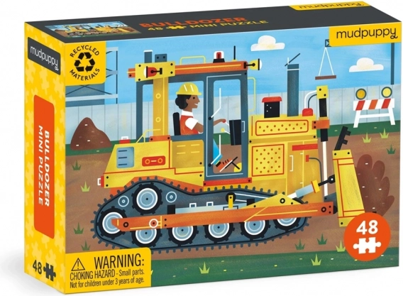 Mini Puzzle Buldożer 48 elementów