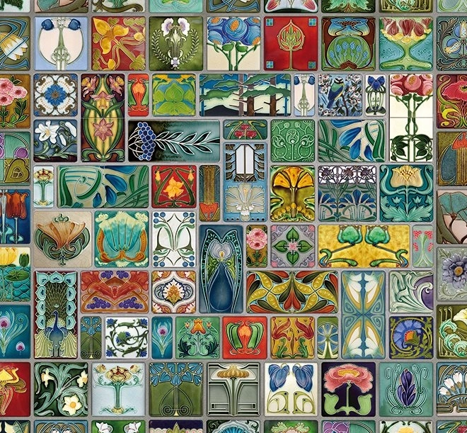 Puzzle Kafelki 2000 kawałków od Cobble Hill