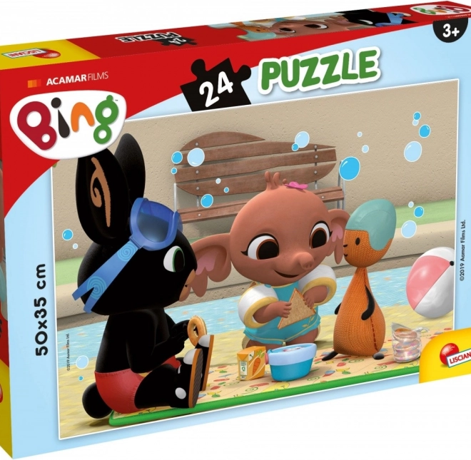 Piknik puzzle BING 24 elementy