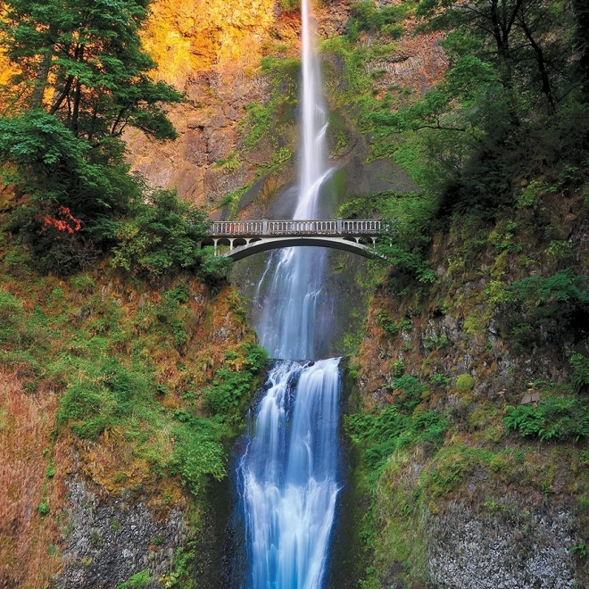 Puzzle Multnomah Falls, USA 1000 elementów