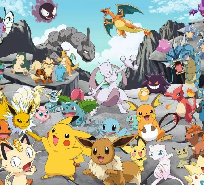 Puzzle 1500 szt. Pokemon Classic
