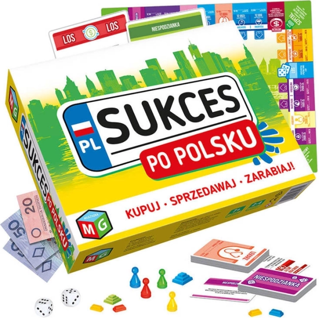 Sukces po Polsku - Rodzinna Gra Planszowa