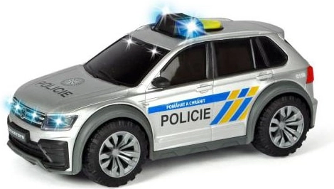 Policyjny samochód VW Tiguan R-Line, czeska wersja 1:18 ze światłem i dźwiękiem