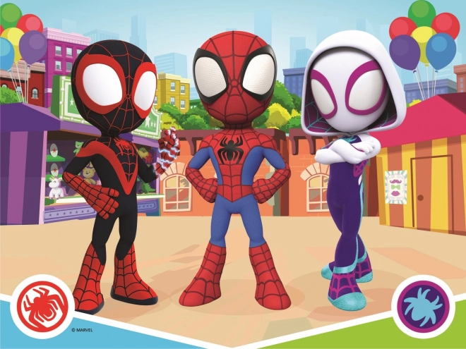 Puzzle 30 elementów – przygody SPIDEY’EGO i przyjaciół – Trefl