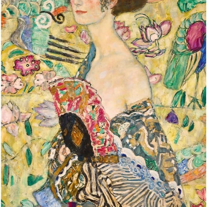 Puzzle Art Collection Dama z Wachlarzem 1000 elementów