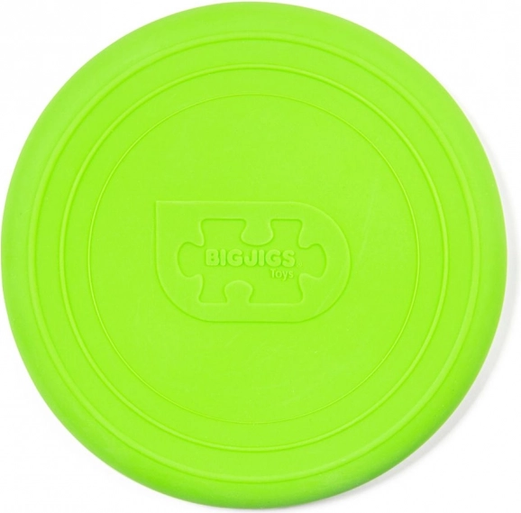 Frisbee Bigjigs Toys zielone do zabawy na zewnątrz