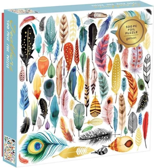 Puzzle Peříčka 500 elementów Galison