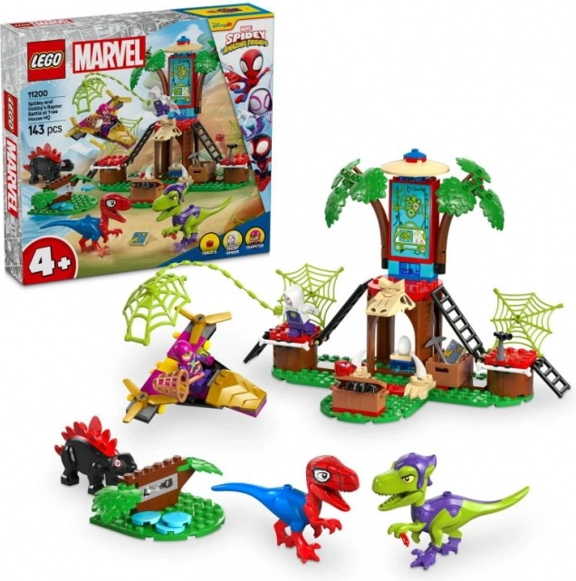 LEGO Marvel Spidey i jego niesamowici przyjaciele – bitwa Spideya i Gobby’ego przy domku na drzewie