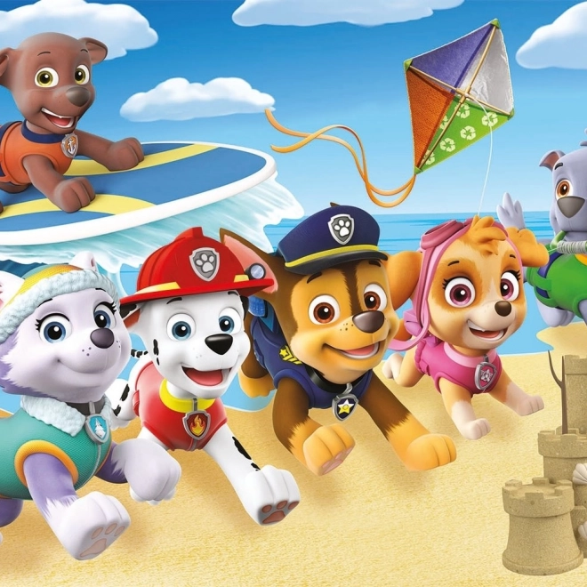 Puzzle 60 elementów Super Color Psi Patrol