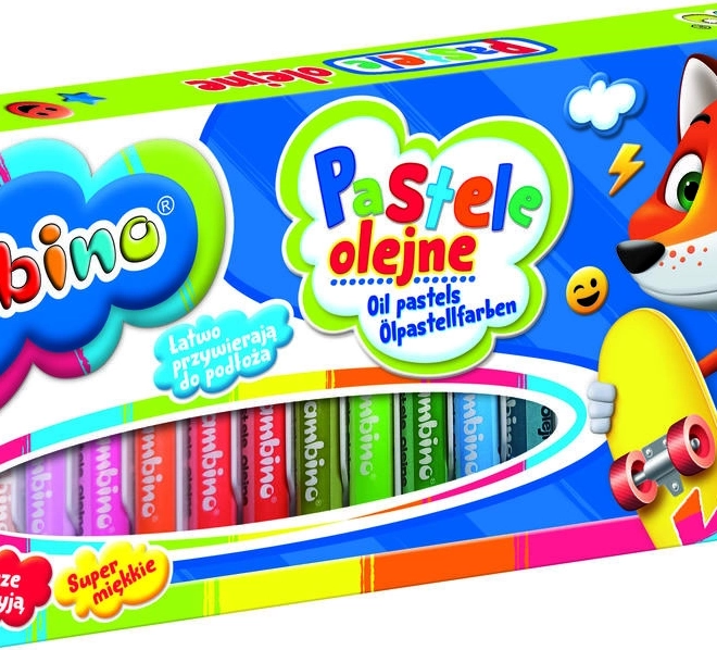 Pastele olejne Bambino 24 kolorów