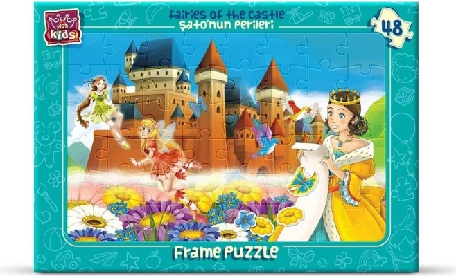 Puzzle Zamkowe Wróżki 48 części