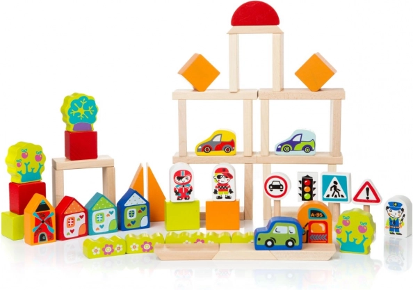 CUBIKA Transport w mieście drewniana konstrukcja