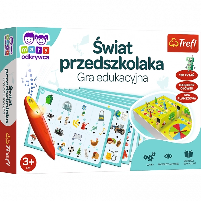 Magiczna Temperówka Trefl - Edukacyjna Gra Świat Przedszkolaka