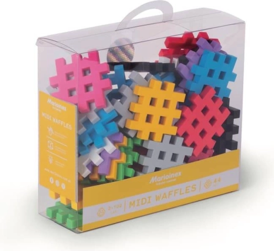 Klocki Midi Waffle 44 sztuk