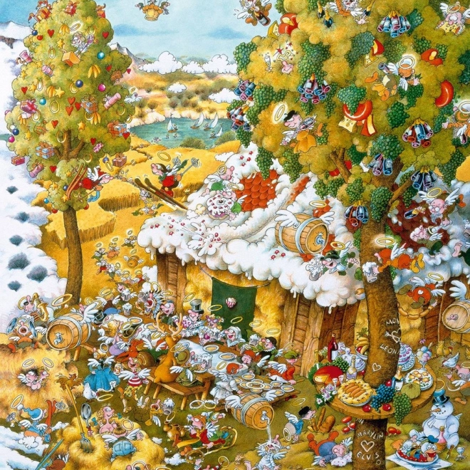 Puzzle 1000 elementów Raj latem